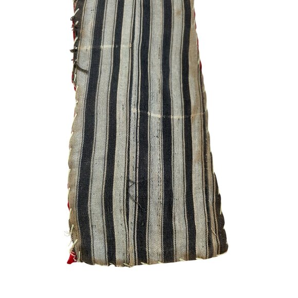 African Yoruba Beaded Sash Wall Hanging Tribal Mask Zebra Nigeria - Picture 8 of 10